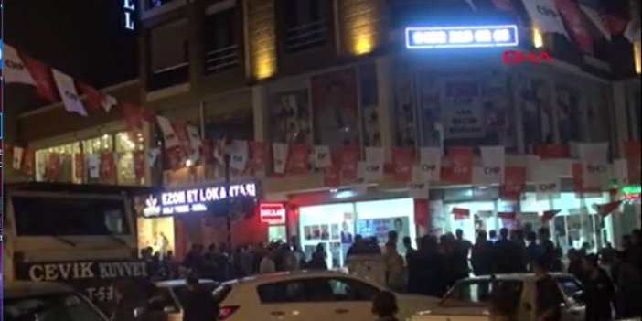 Van'da CHP AKP gerginliği