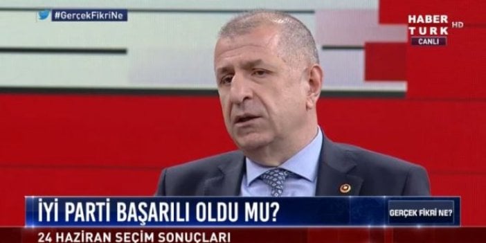 Özdağ: "CHP ile ittifak bize oy kaybettirdi"