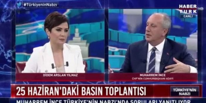 Muharrem İnce: "Ben henüz bitti demedim"