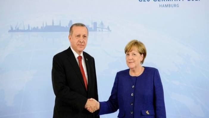 Tayyip Erdoğan, Merkel'le görüştü