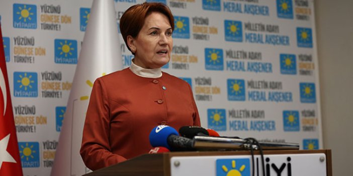 Akşener: Tekrar IMF'lik hale gelebiliriz