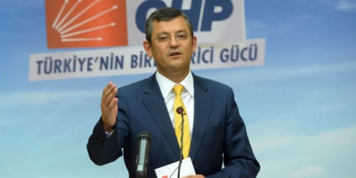 CHP'li Özel'den 'af' açıklaması