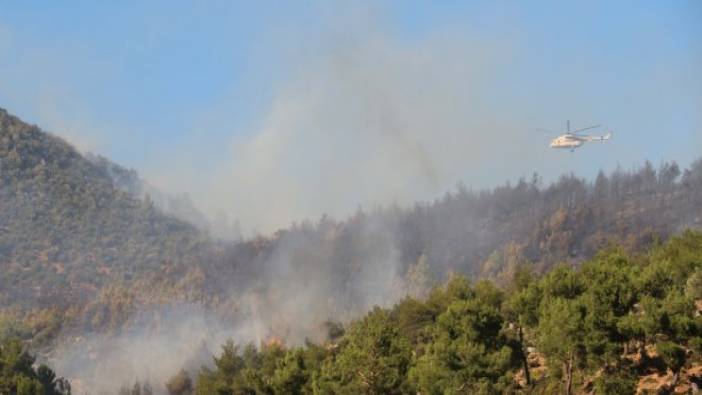 Hatay'da orman yangını (05 Eylül 2018)