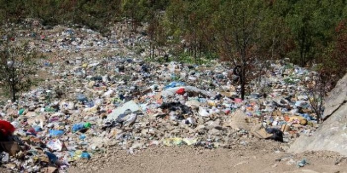 Belediye, ormanı çöp yığınına çevirdi!