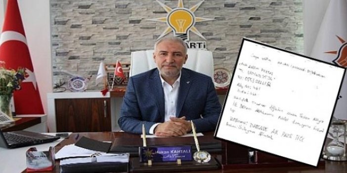 AKP’li ilçe başkanı torpil faksını yanlışlıkla CHP’li vekile attı