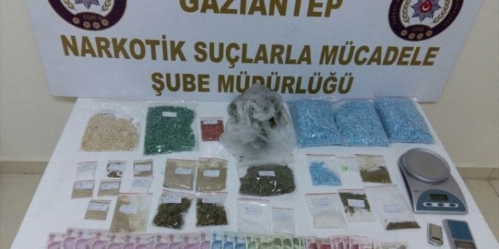 Gaziantep'te uyuşturucu operasyonu