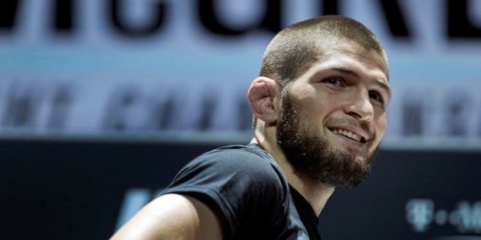 Khabib'le ilgili grafiti sosyal medyada gündem oldu