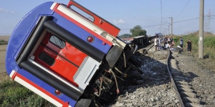 Tren faciasında 4 kişiye tahliye