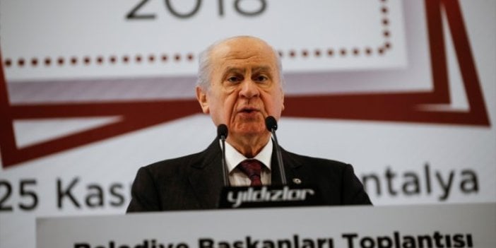 Bahçeli: 3 Büyükşehirde aday göstermeyeceğiz