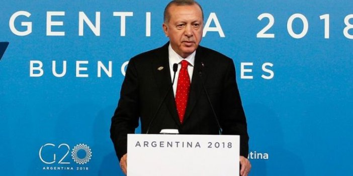 Erdoğan'dan G20 Zirvesi sonrası açıklama