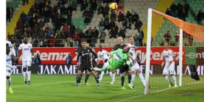 Alanyaspor-Beşiktaş 0-0 (Maç özeti)