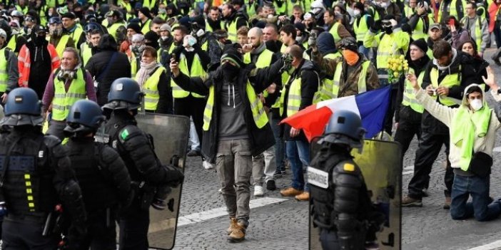 Paris'te 168 kişi gözaltına alındı