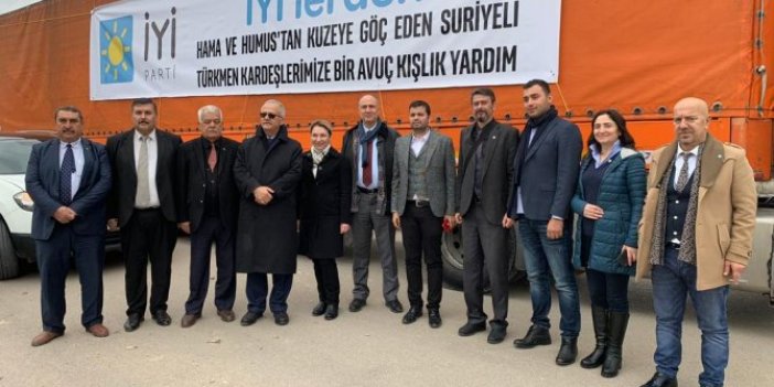 İYİ Parti’den Hama-Humus Türkmenlerine Yardım