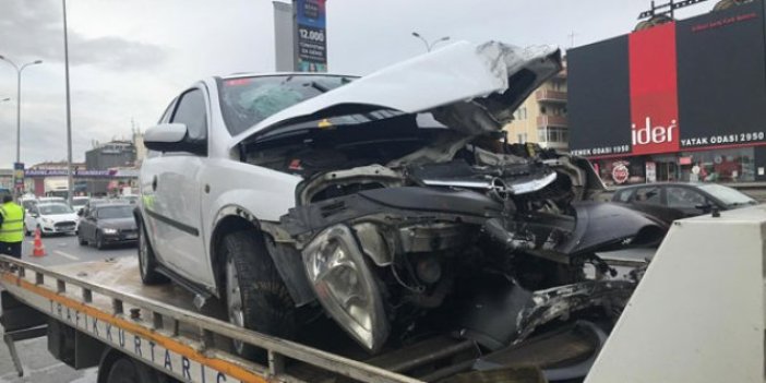 Avcılar'da trafik kazası: 4 yaralı