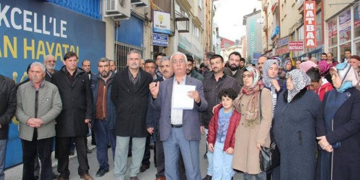 Konya’da AKP ilçe örgütünden genel merkeze tepki