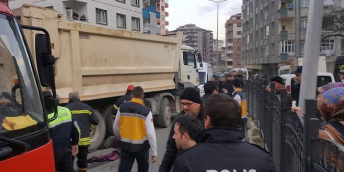 Rize'de hafriyat kamyonu dehşeti: 2 ölü
