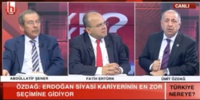 Ümit Özdağ: "Erdoğan en zor seçimine girecek"