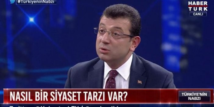 Ekrem İmamoğlu: "Cumhurbaşkanı bile bana oy verir"