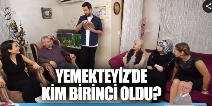 Yemekteyiz'de kim birinci oldu? (28 Aralık)