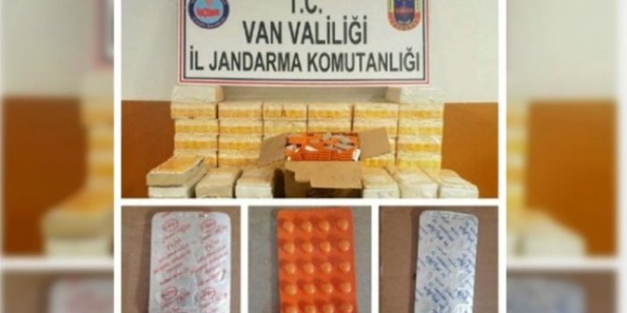 Van'da 112 bin 241 adet tıbbi ilaç ele geçirildi