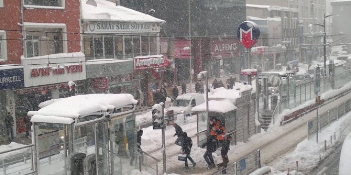 İstanbul’da kar yağışı 6 gün sürecek
