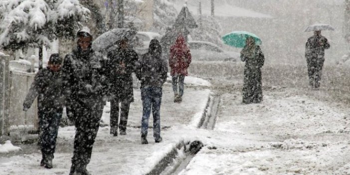 Meteorolojiden kar yağışı açıklaması