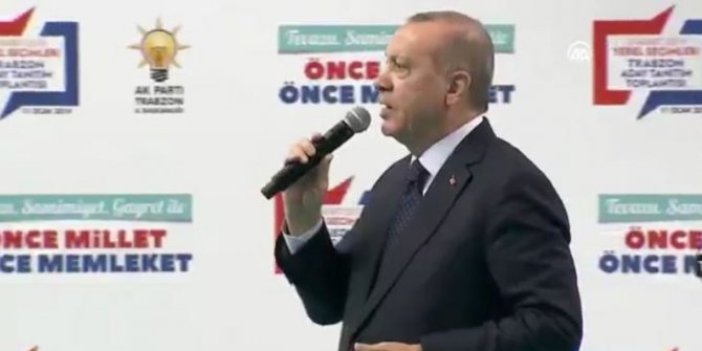 Erdoğan: "Sandıkları patlatıyor muyuz?"