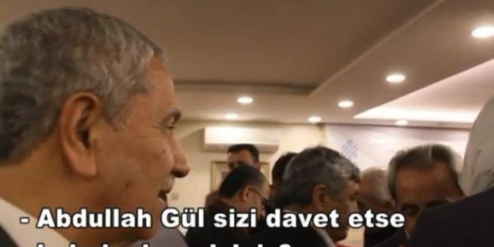 Bülent Arınç'tan Abdullah Gül cevabı!