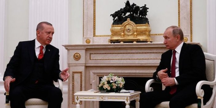 Erdoğan ve Putin görüşmesi sona erdi
