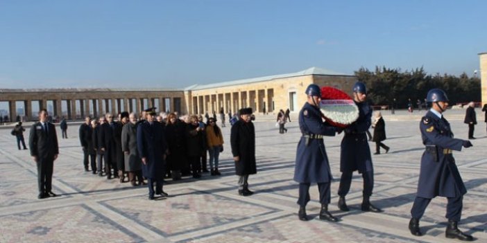 Millî Düşünce Merkezi Anıtkabir'de