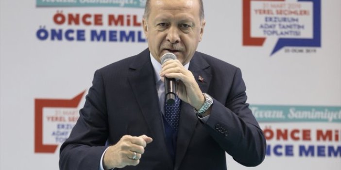 Erdoğan'dan dolar için yine aynı yorum: "Geçici"