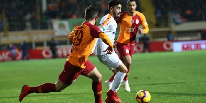 Galatasaray, Alanya’da puan kaybetti