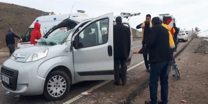 Sivas'ta feci kaza: 2 ölü, 2 yaralı