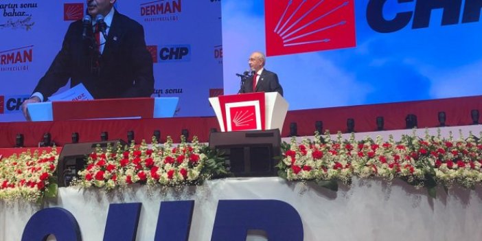 Kemal Kılıçdaroğlu partisinin seçim bildirgesini açıkladı