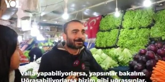 Pazar esnafından tanzim tepkisi! "Bazen devletimiz çok güzel saçmalıyor"