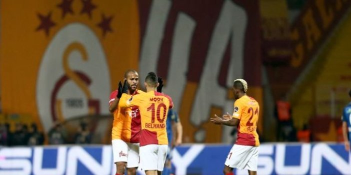 Galatasaray’ı Feghouli ve Belhanda sırtladı