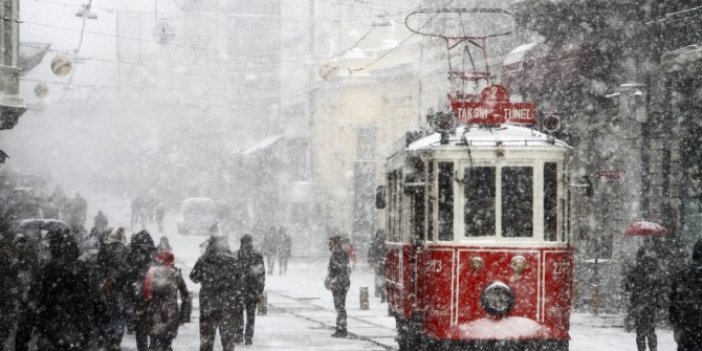 İstanbul’a kar geliyor!