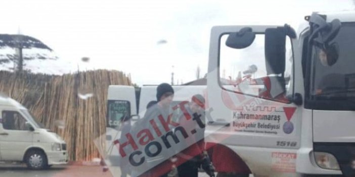 Erdoğan’ın mitingine insan taşıyan araçlara belediye yakıtı iddiası