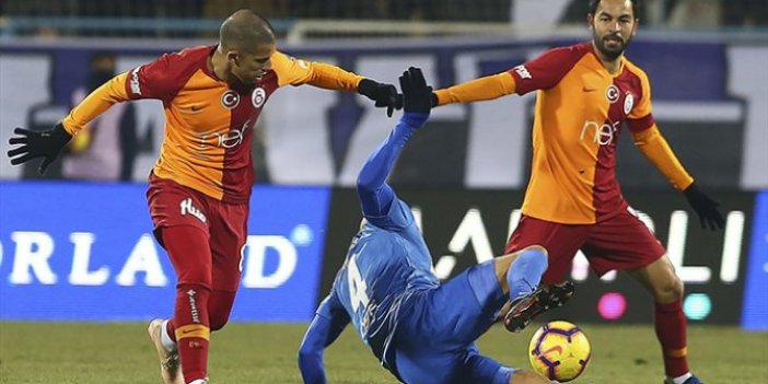 Galatasaray deplasmanda buz kesti