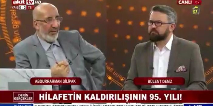 Abdurrahman Dilipak: “Halifelik yetkisi Erdoğan’da