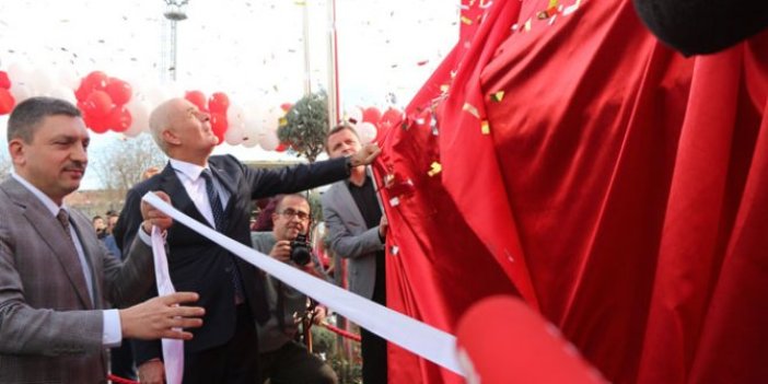 Batman'a 5 metrelik Atatürk heykeli