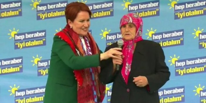 Meral Akşener Trabzon'da konuştu
