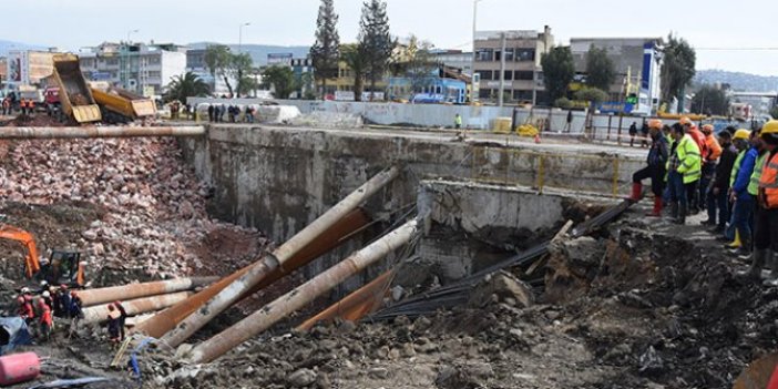 Metro otopark inşaatındaki göçükte bir kişinin cansız bedenine ulaşıldı