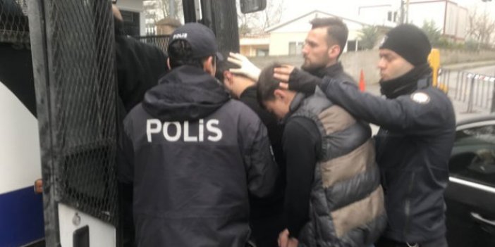 Beykoz'daki uyuşturucu operasyonunda yakalananlar adliyeye sevk edildi