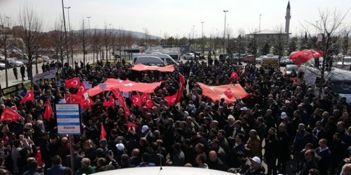 Servisçiler Maltepe’de toplandı