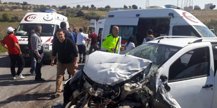 Tarsus'taki kazada 4 kişi yaralandı