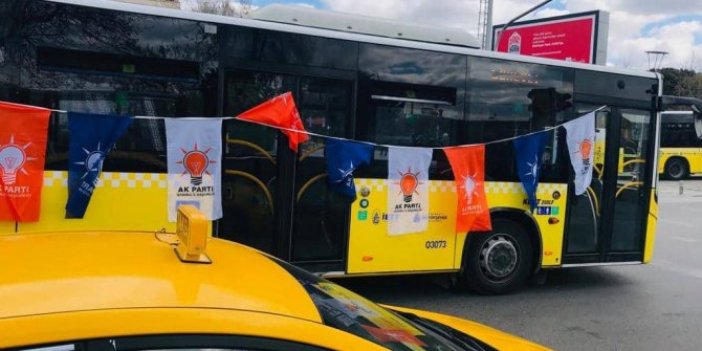 AKP'nin mitingi için bedava otobüs