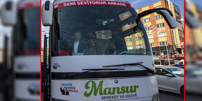 Mansur Yavaş'tan seçim turu