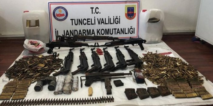 Tunceli'de teröristlere ağır darbe!