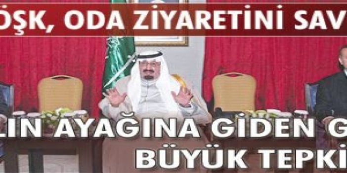 Kralın ayağına giden Gül'e büyük tepki var